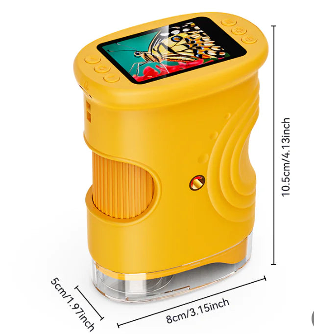 KidzScope™ Fun Children's Handheld Digital Microscope
